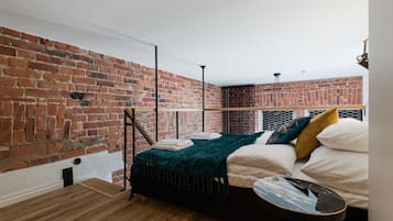 Homey Studio - Loft | 1 yatak odası, ücretsiz kablosuz İnternet, çarşaf takımı