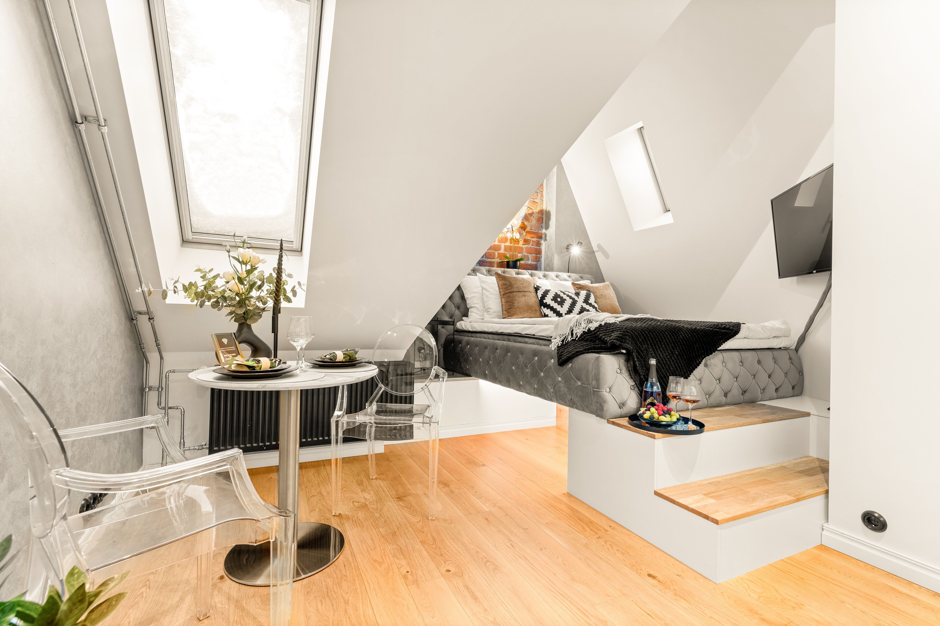 Chambre Deluxe, 1 grand lit | Wi-Fi gratuit, draps fournis