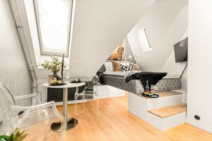 Deluxe kamer, 1 queensize bed | Gratis wifi, beddengoed