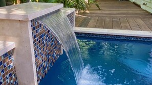 A heated pool - **MARGARET’S MAGIC @ SOLARES HILL** Old Town Compound & Pool + LAST KEY SERVICES (Key West)