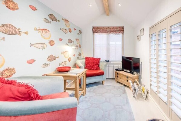 تلفزيون، مدفأة