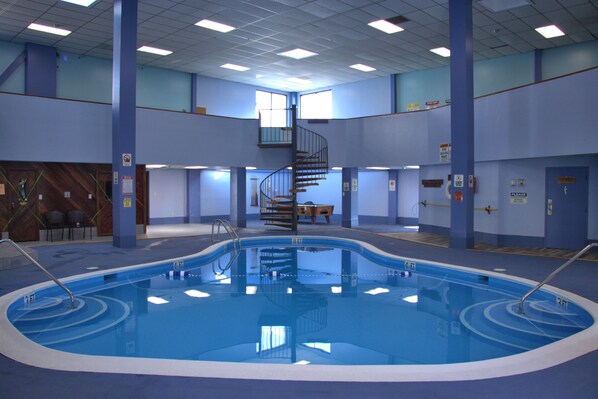 Indoor pool, a heated pool