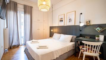 1 bedroom, desk, iron/ironing board, free WiFi