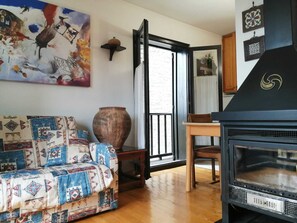 Living area - Apartment in the Vall de Boí, 8 minutes from Boí Taüll - Falcó 10 resort (Pla de l'Ermita)