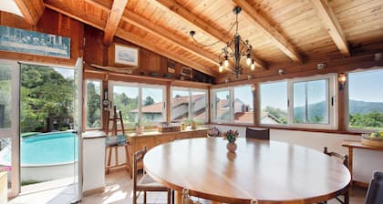 Villa "Barcollo House - Piscina nel Verde" with Sea View, Pool & Wi-Fi