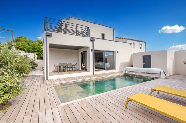 Außenpool, beheizter Pool