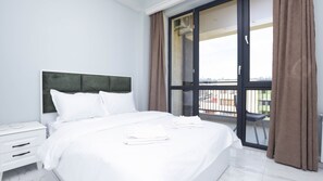 3 habitaciones, ropa de cama de alta calidad y decoración personalizada 