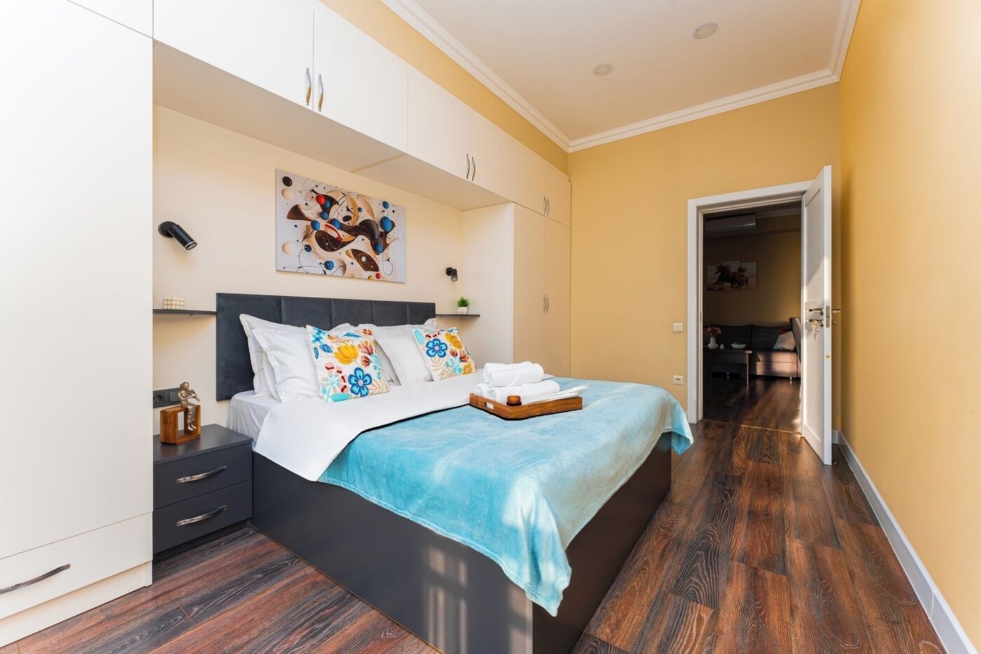 Literie de qualité supérieure, décoration personnalisée