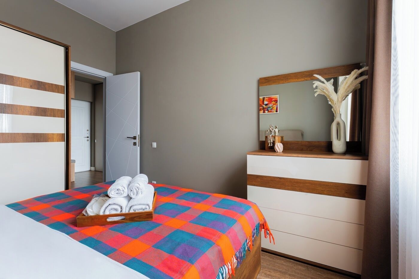 Literie de qualité supérieure, décoration personnalisée