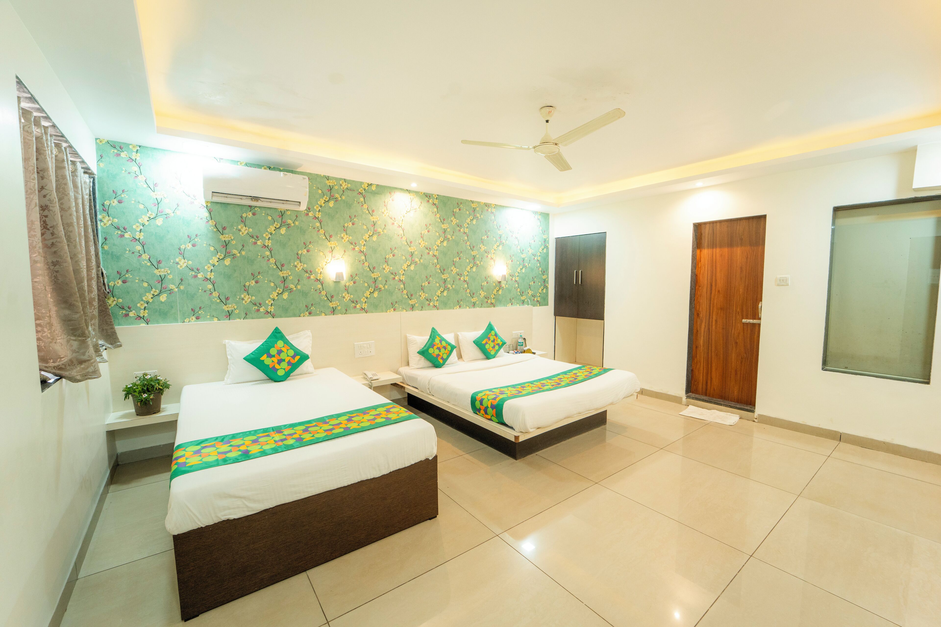 Desk, iron/ironing board