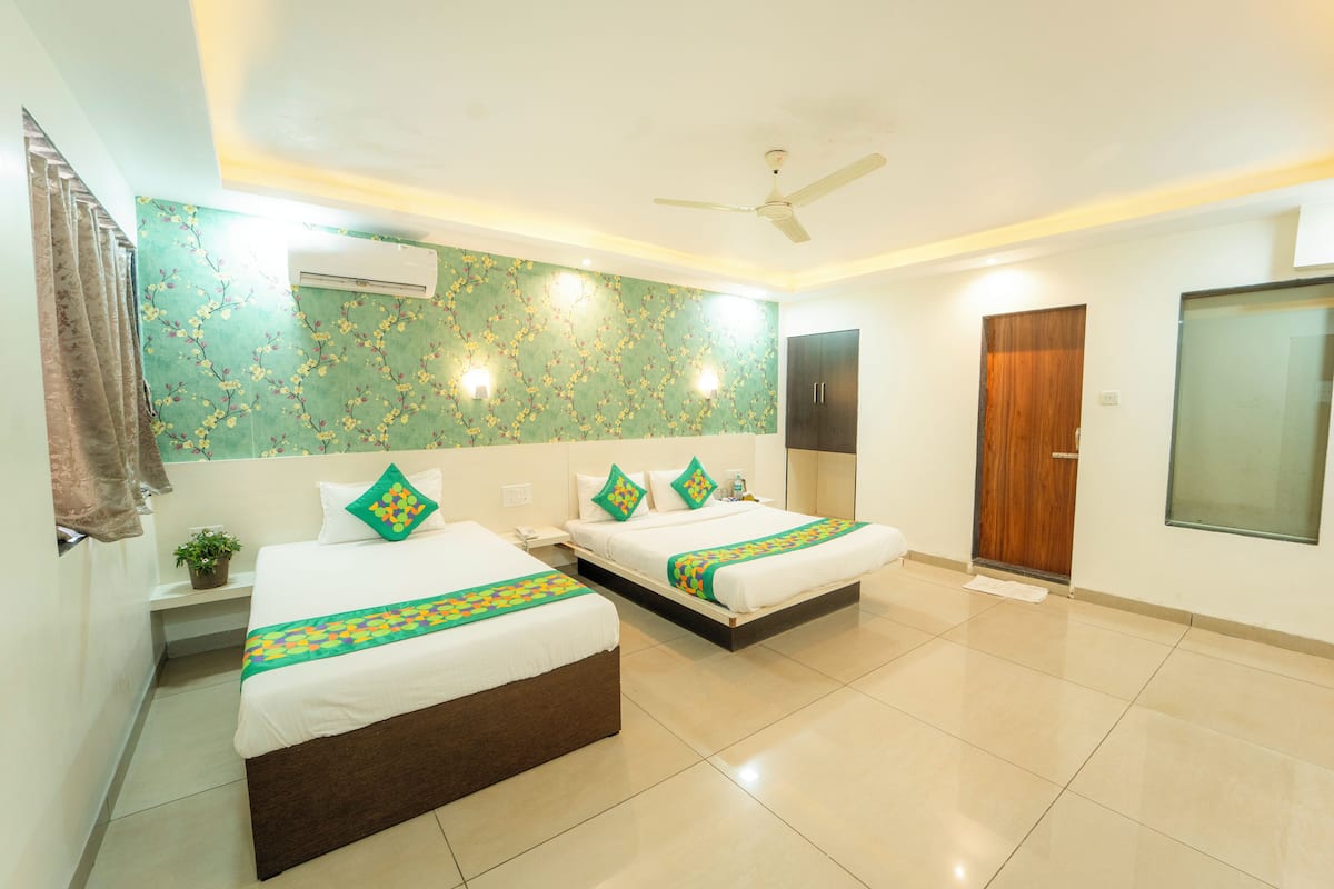 Desk, iron/ironing board