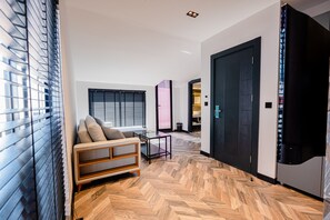Deluxe Studio Suite, 1 Bedroom, Smoking | Living area - Angelo Coffee Suites (Antalya)