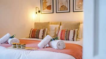 2 bedrooms, iron/ironing board, travel crib, WiFi