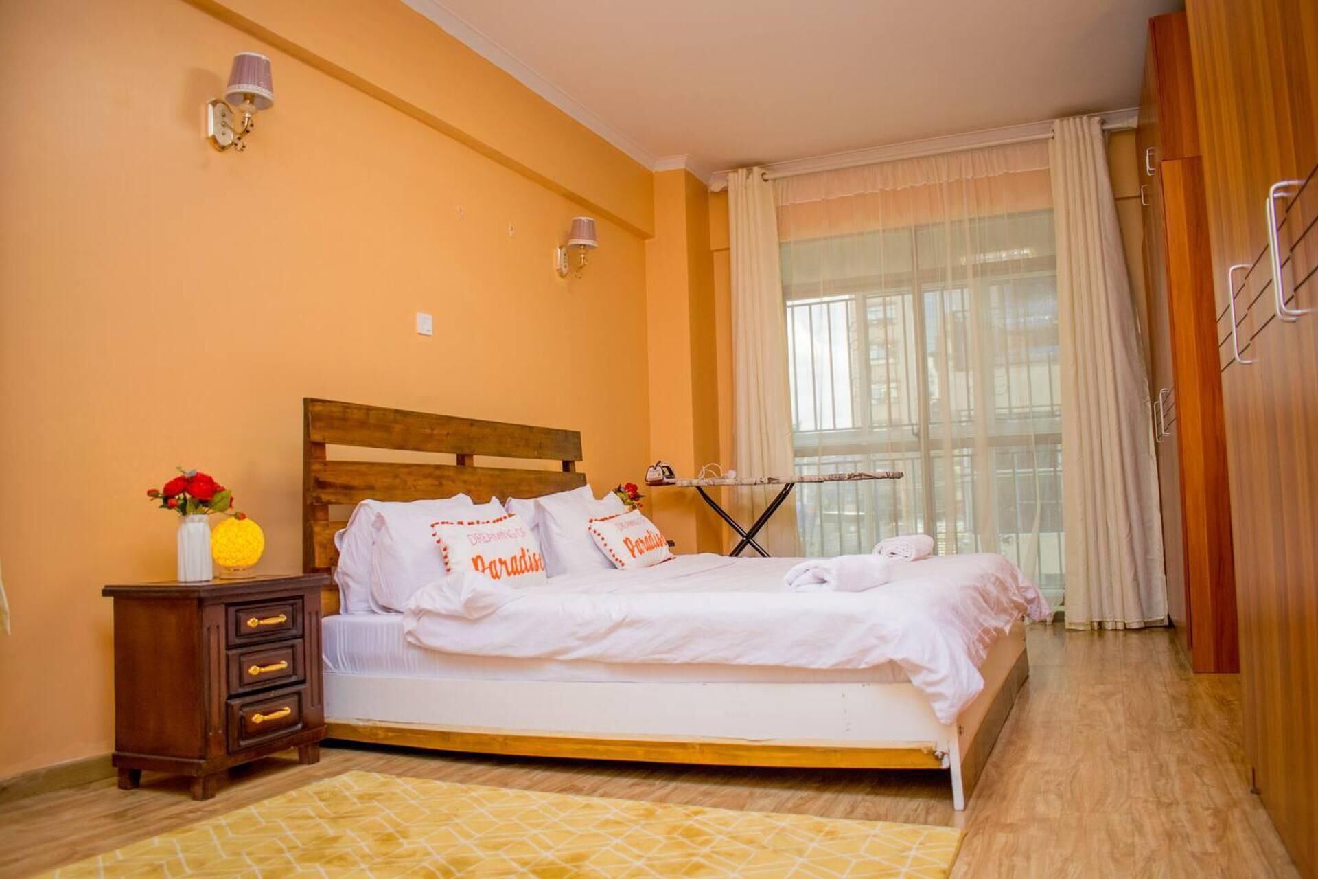 Appartement | 2 chambres, fer et planche à repasser, accès au Wi-Fi (inclus)