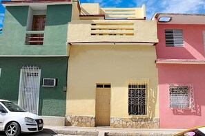 Overnatningsstedets facade