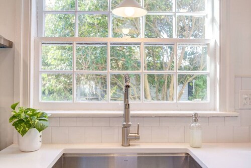 Luminous Historic Home: Walk to Downtown Graham!
