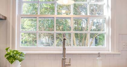 Luminous Historic Home: Walk to Downtown Graham!