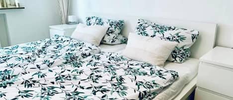 1 habitación, wifi y ropa de cama