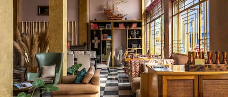 Sitzecke in der Lobby