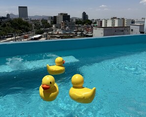 Rooftop pool - Mala Vecindad Centro Historico (Mexico City)