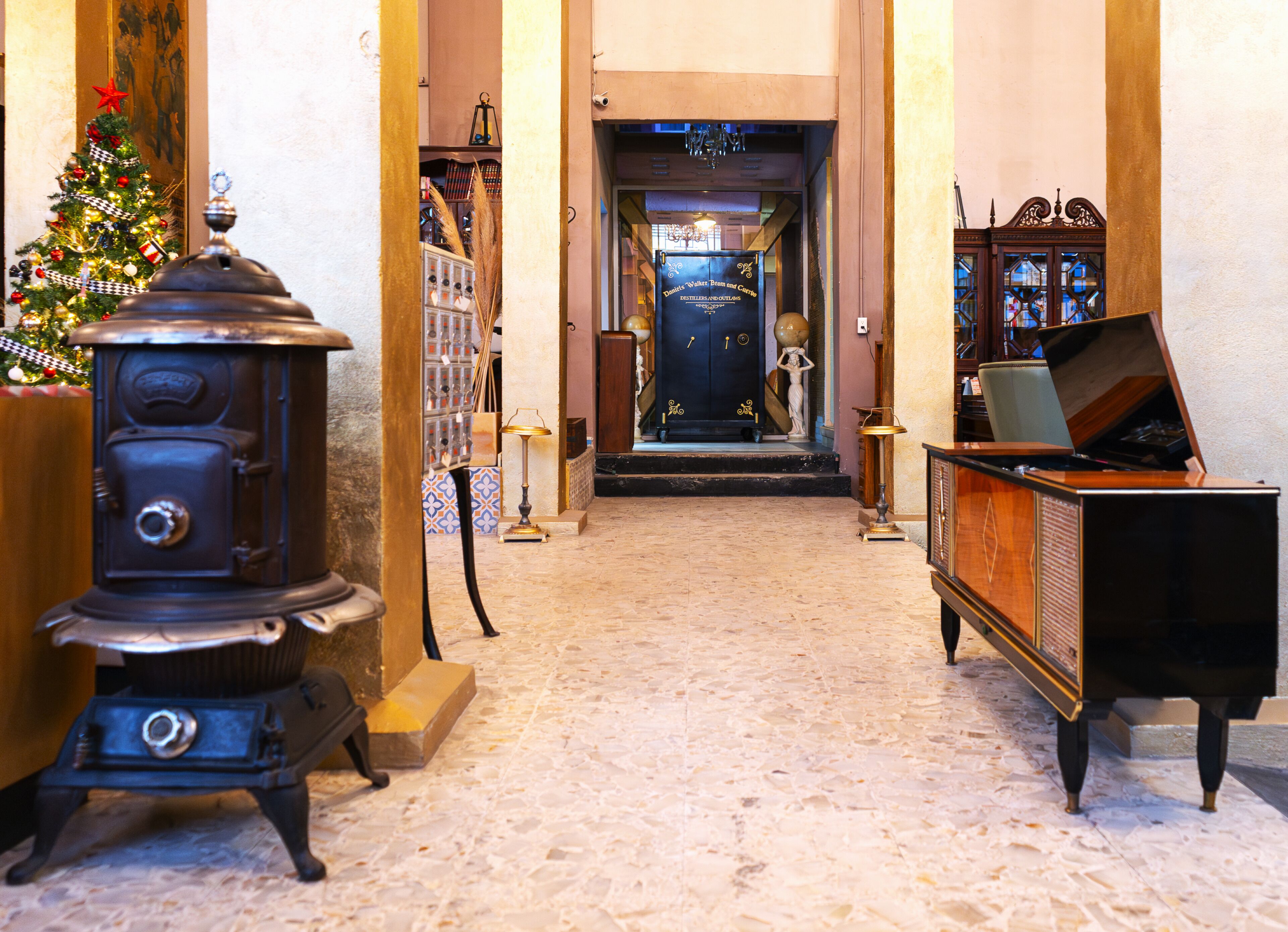 Sala de estar en el lobby