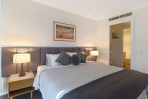 1 bedroom, iron/ironing board, travel crib, WiFi