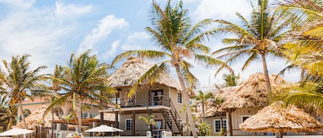 Overnatningsstedets facade