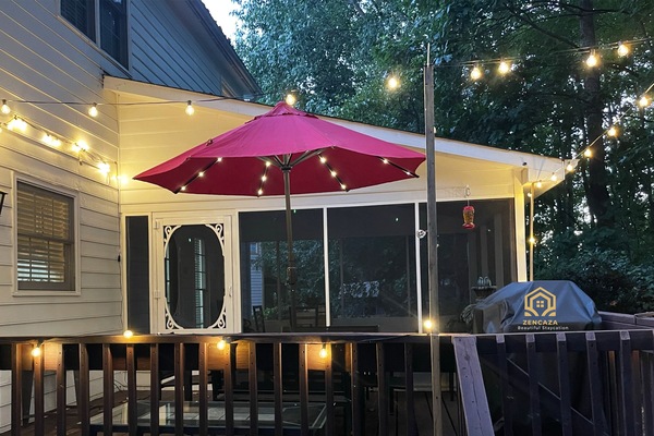 Overnatningsstedets område