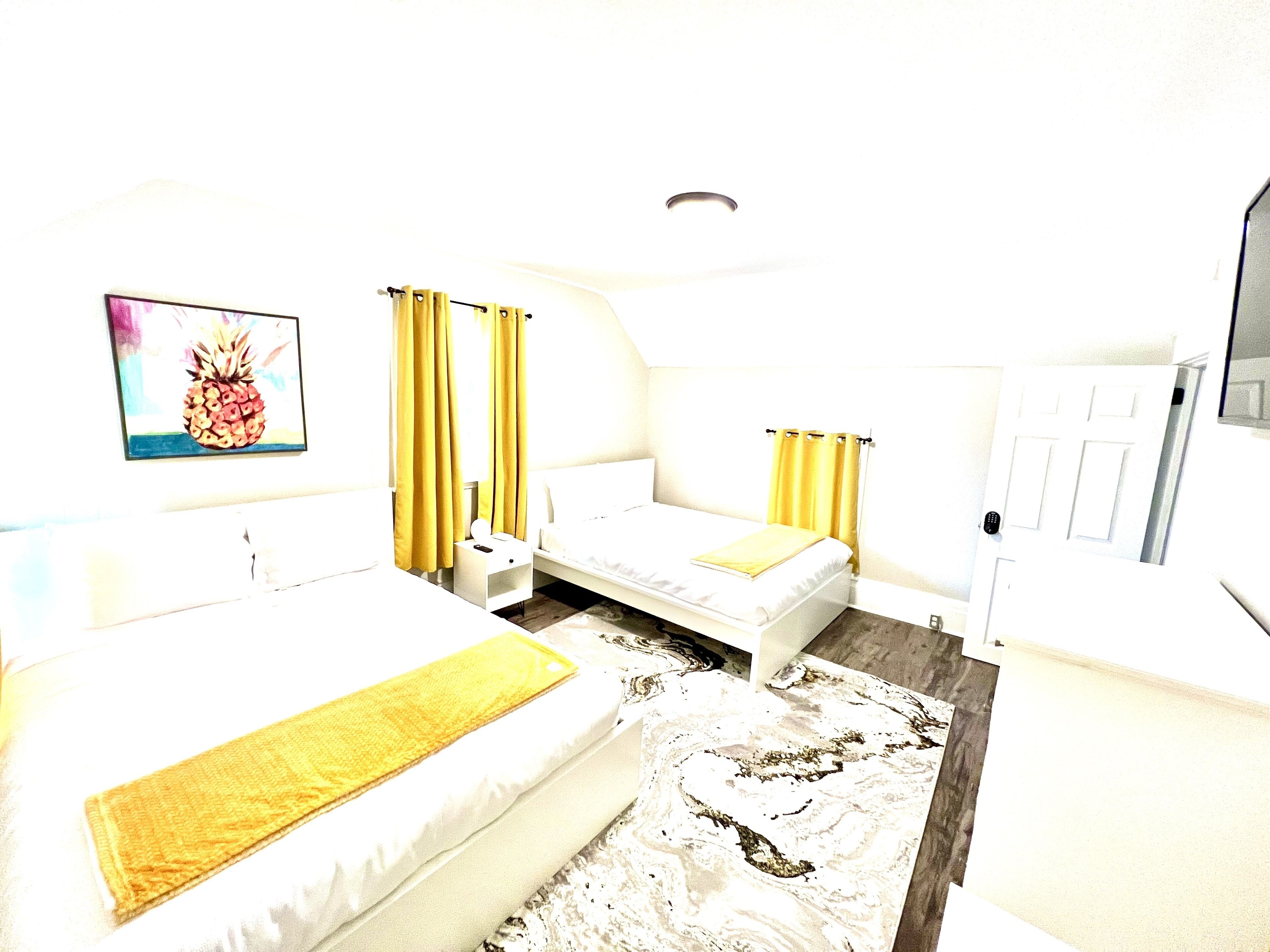 4 bedrooms, desk, iron/ironing board, free WiFi