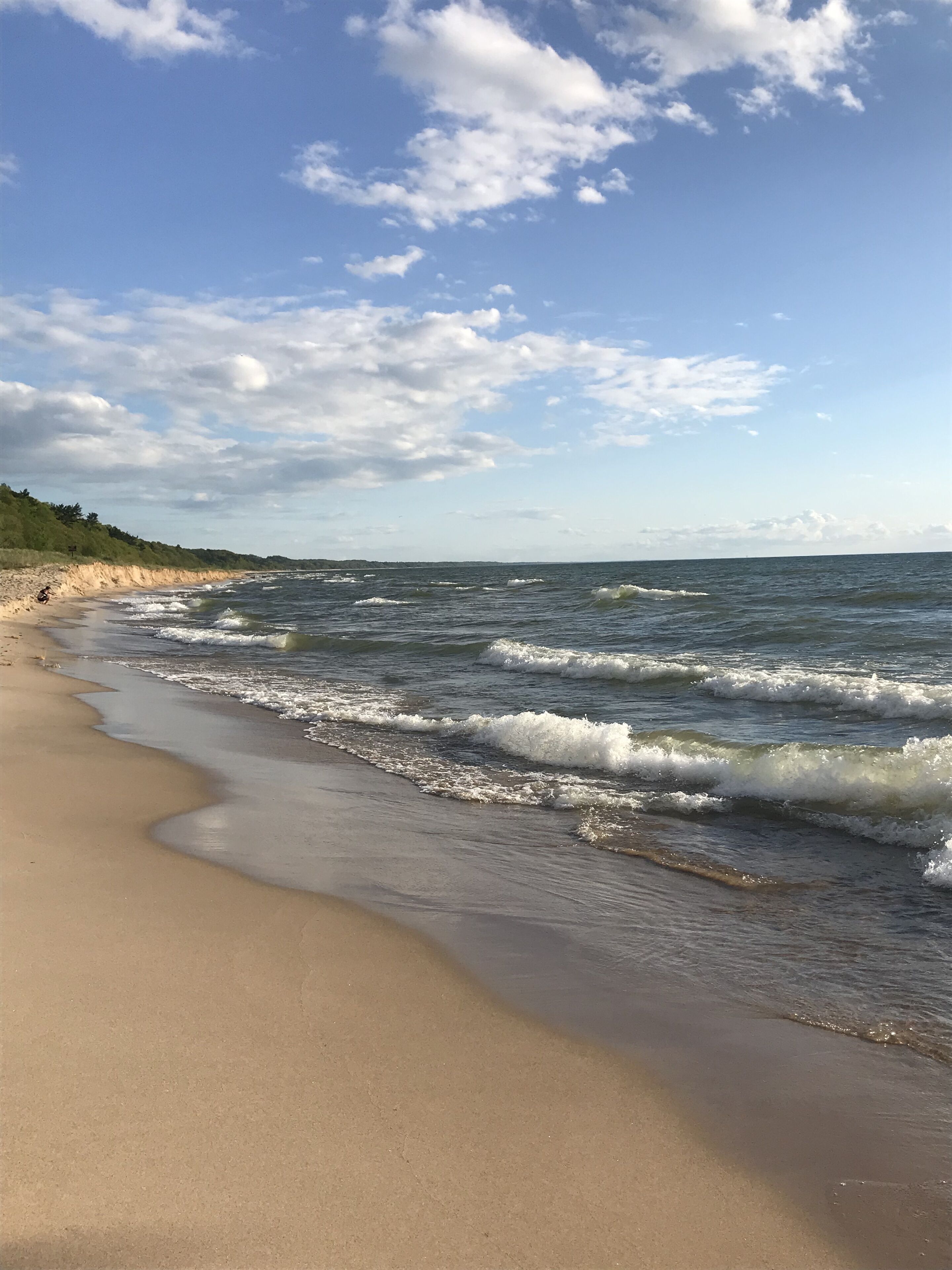 Tæt på stranden, liggestole, badehåndklæder