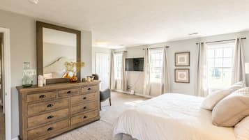 5 chambres, bureau, Wi-Fi gratuit, draps fournis
