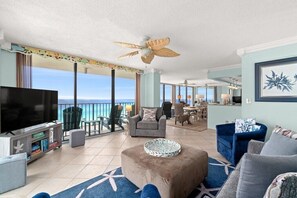 Smart TV - 3 bedroom Gulf Front Condo at Edgewater PCB (PANAMA CITY BEACH)