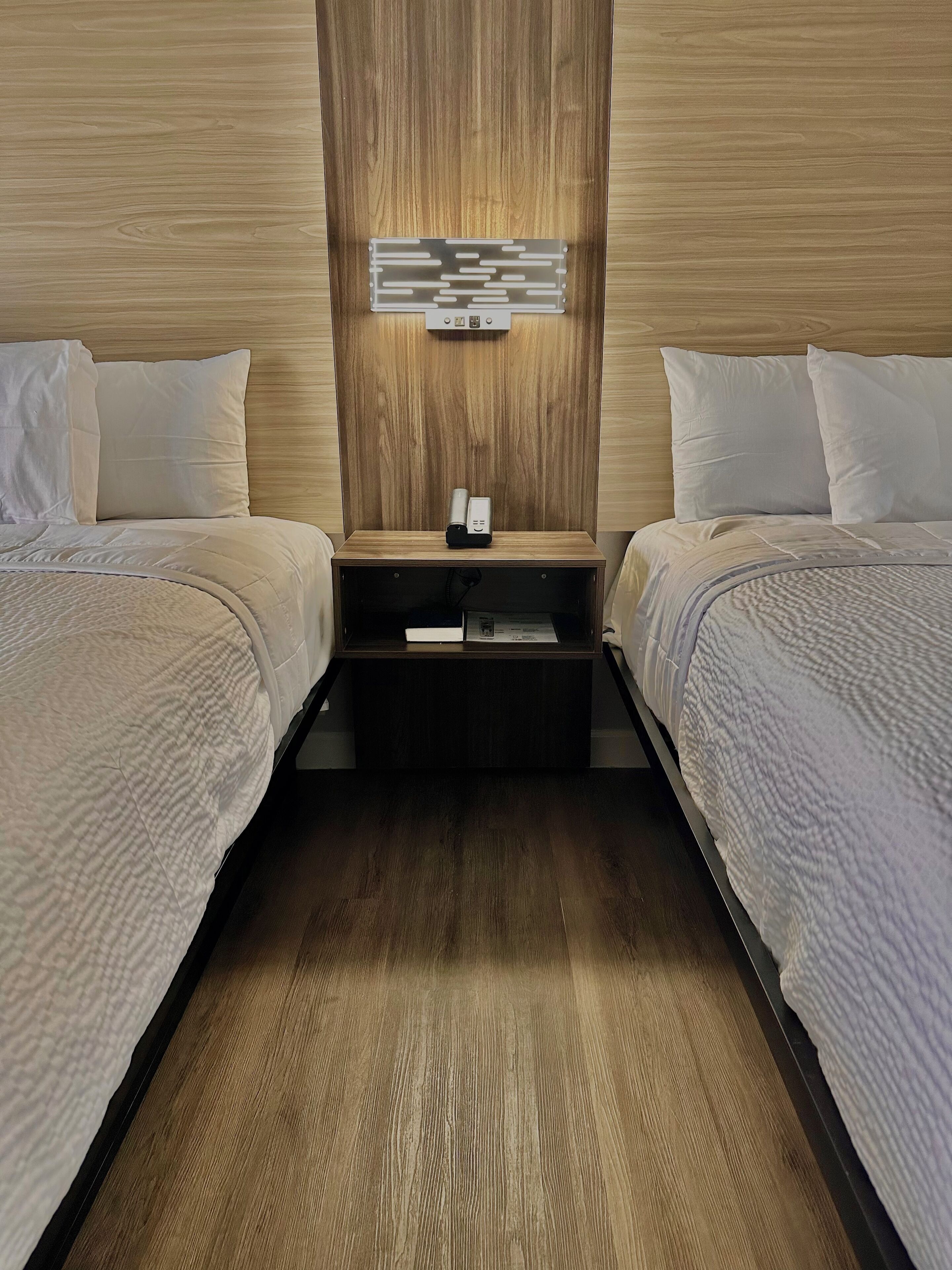 基础双人房 | 熨斗/熨衣板、免费 WiFi