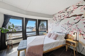 3 sovrum, skrivbord, strykjärn/strykbräda och gratis wi-fi