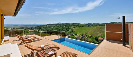 Una piscina climatizada