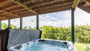 Baignoire à remous extérieure