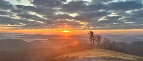 Vue depuis l’hébergement