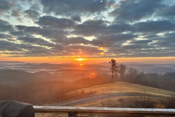 Vue depuis l’hébergement