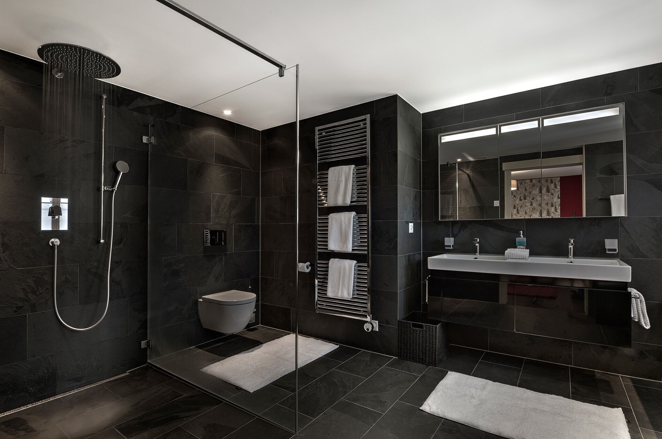 Badewanne, Haartrockner