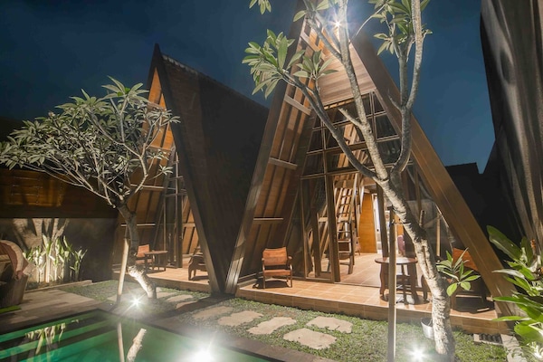 Voorkant van accommodatie