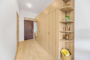 Economy Apartment | Living area | Smart TV, heated floors, smart speakers - Stay Inn on Buzand Str. 97 (Yerevan)