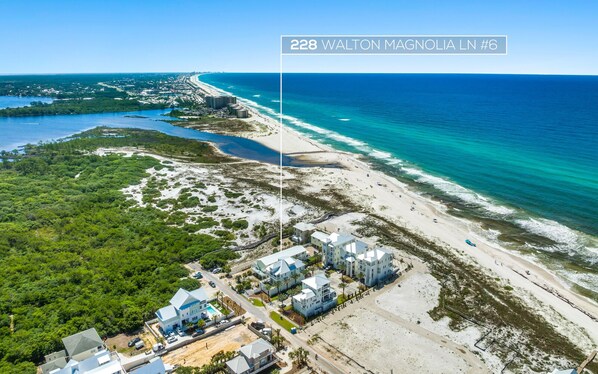 Beach - Tucked-Away at Inlet Beach - Gulf Views, Newly Renovated Townhome! (Inlet Beach)