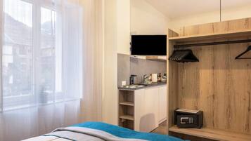 1 Schlafzimmer, kostenloses WLAN, Bettwäsche