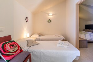 3 habitaciones, wifi gratis y ropa de cama 