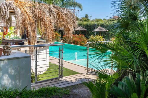 Apartment "Saija Attico" with Sea View, Shared Pools & Wi-Fi