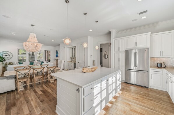 Fridge, microwave, oven, stovetop - Book a Holiday Getaway Today! 30A Beaches! 5 Adult Bikes! Forest and Serenity! (Santa Rosa Beach)