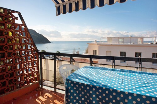 Ferienwohnung "Casa Bruno e Iris" mit Meerblick, Balkon und WLAN