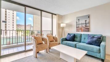 Appart'hôtel, 1 chambre | Coin séjour