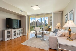 Condo, 2 Bedrooms | Living area - Allure Waikiki #803 2 Bedroom Condo by RedAwning (Honolulu)