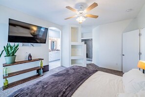 3 chambres, fer et planche Ă repasser, Wi-Fi, draps fournis